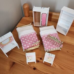 Lundby Dollhouse Bedroom Set